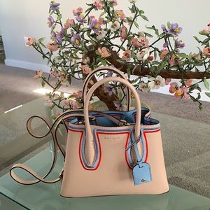 Like New Top Handle Leather Crossbody